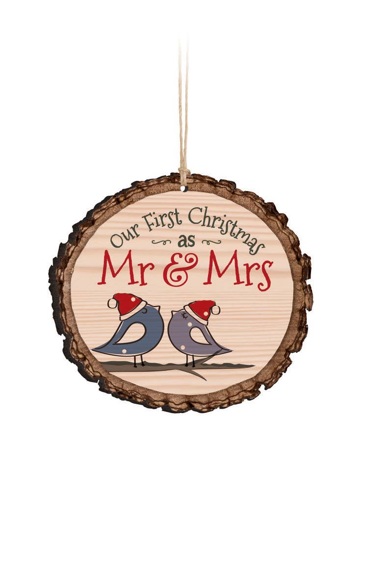 Ornament - Our First Christmas as Mr. & Mrs.