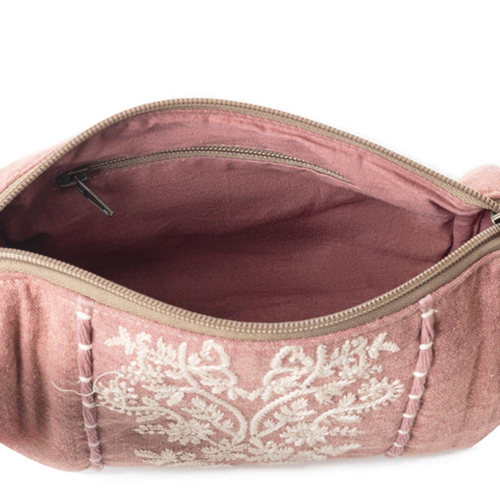 CC Victorian Lace Legacy Clutch Bag In Pink 11660