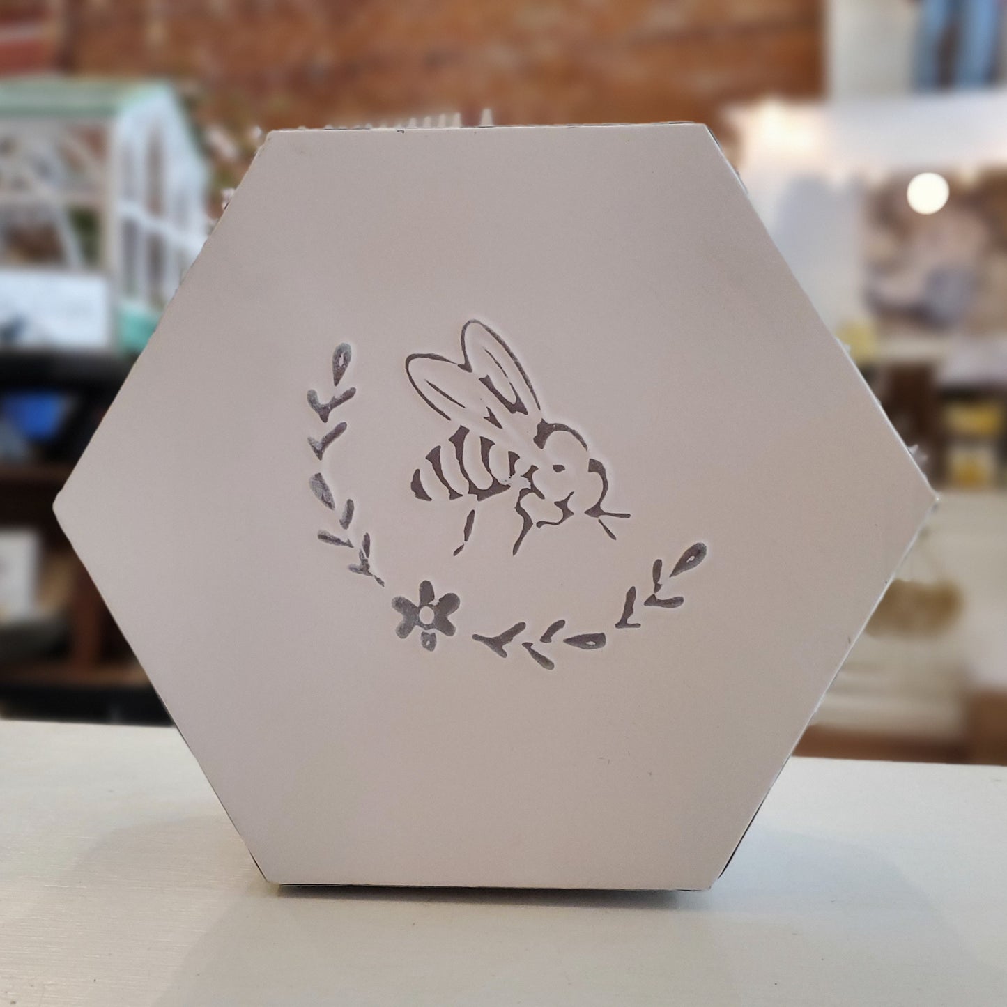 Bee Box Tin with Lid (2 sizes)