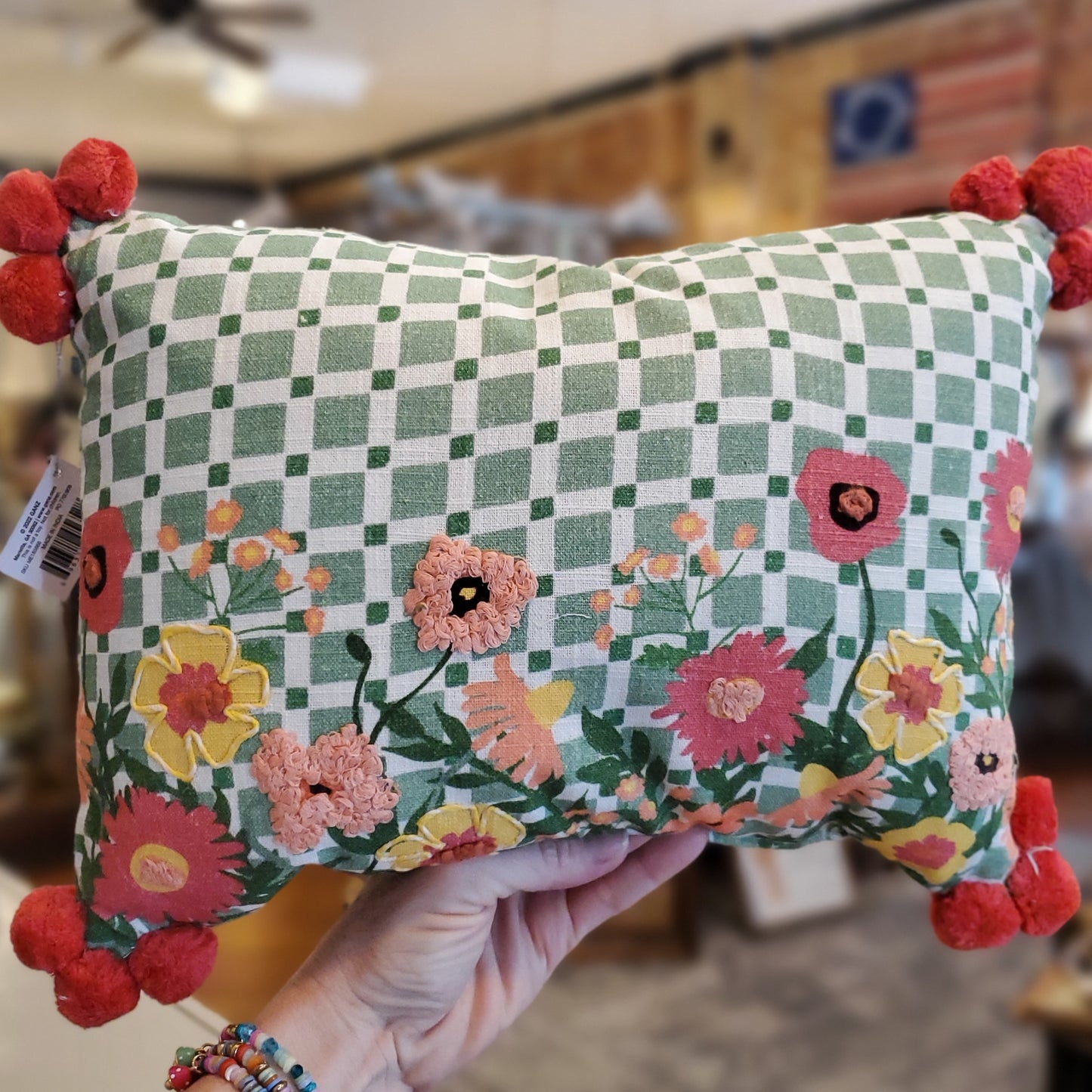 Botanical Lumbar Pillow (varies)