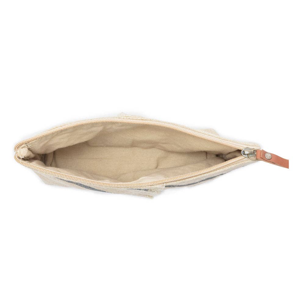 CC Sierra Loom Pouch in Vintage Beige 12834