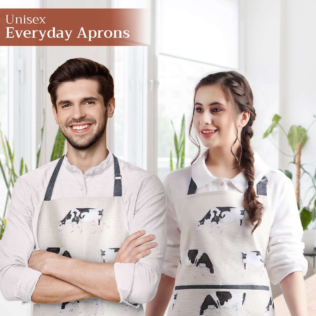 Apron 100% Cotton - We Love Cows