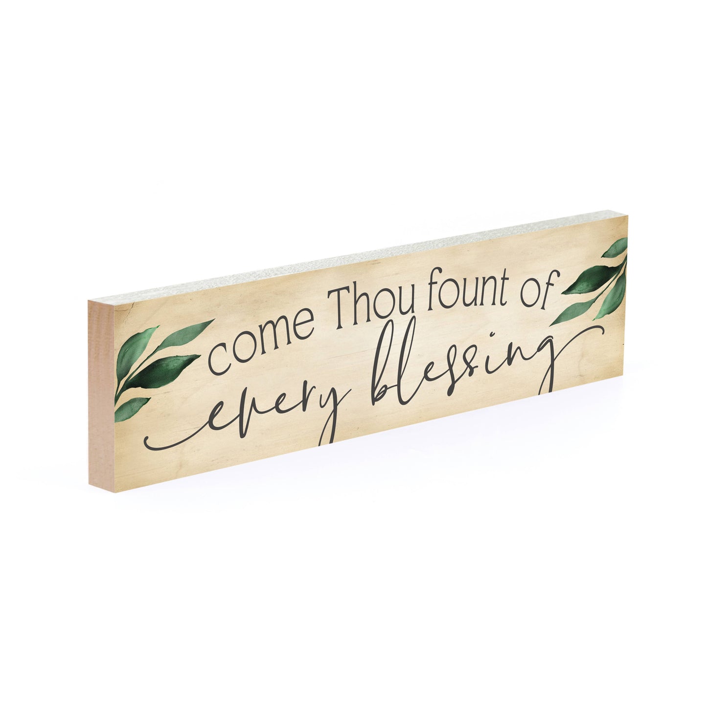 Tiny Come Thou Fount Of Every Blessing Sign