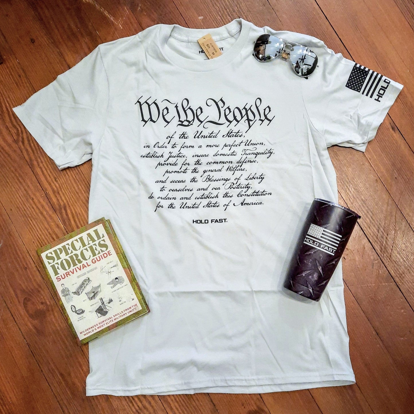 We the People Patriotic Cotton Tee MEN 238