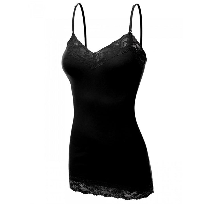 It Had to be You Lace Camisole in Black PLUS 2191
