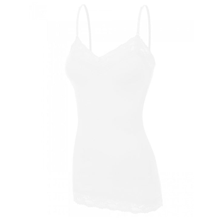 It Had to be You Lace Camisole in White PLUS 2202