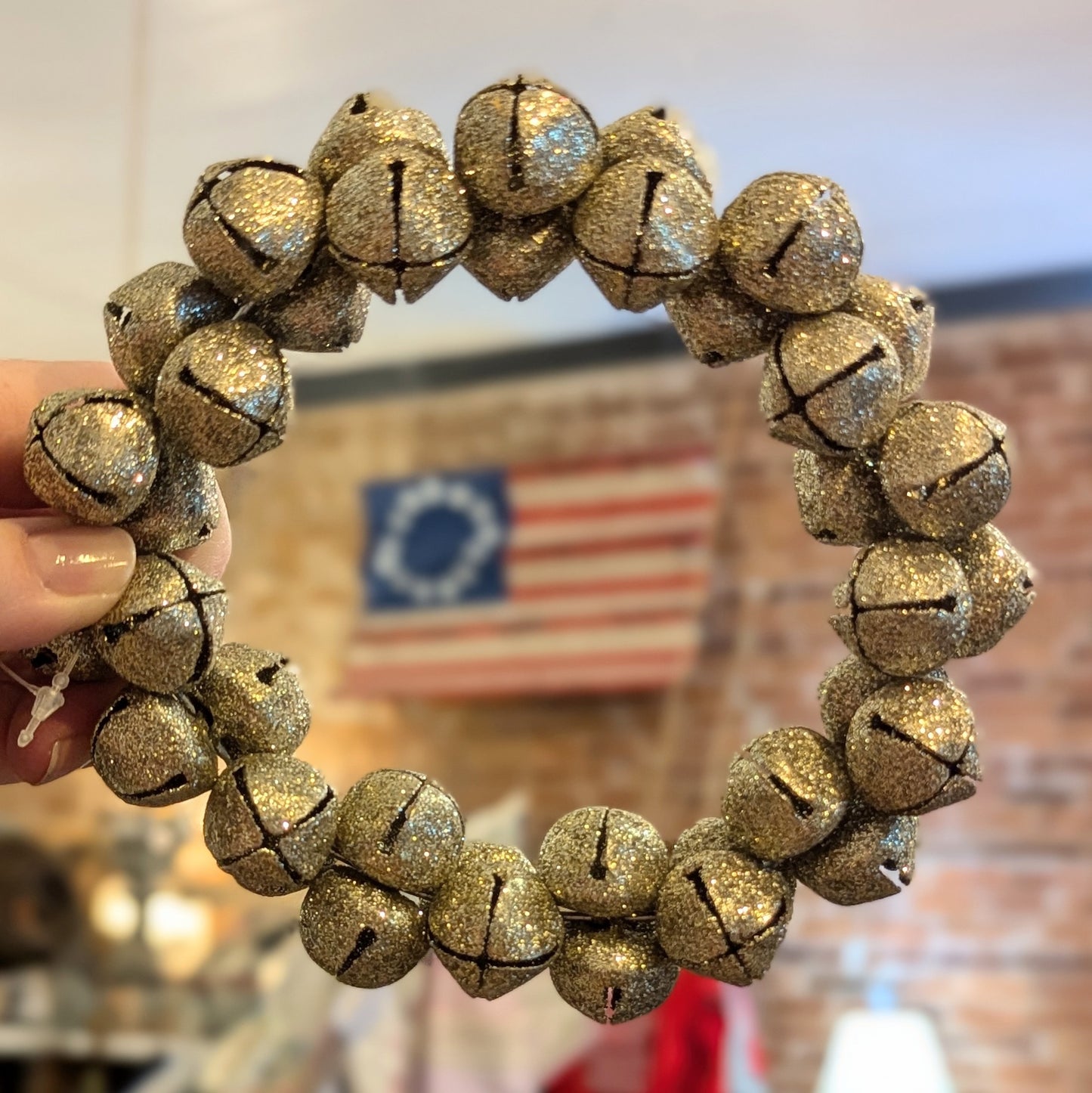 CHC Glitter Bell Ring (4")