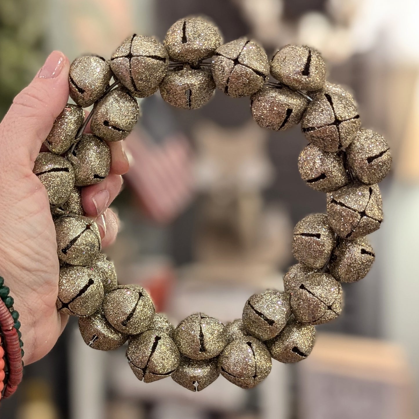 CHC Glitter Bell Ring (5")