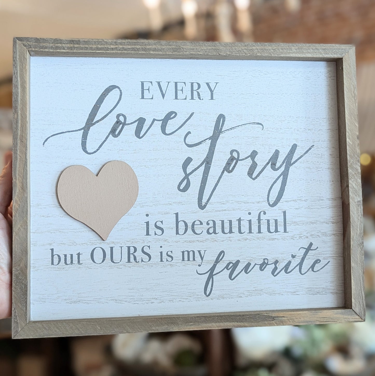 Framed Every Love Story