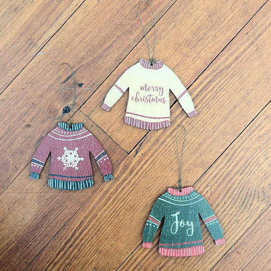 Ornament Christmas Sweater (varies)