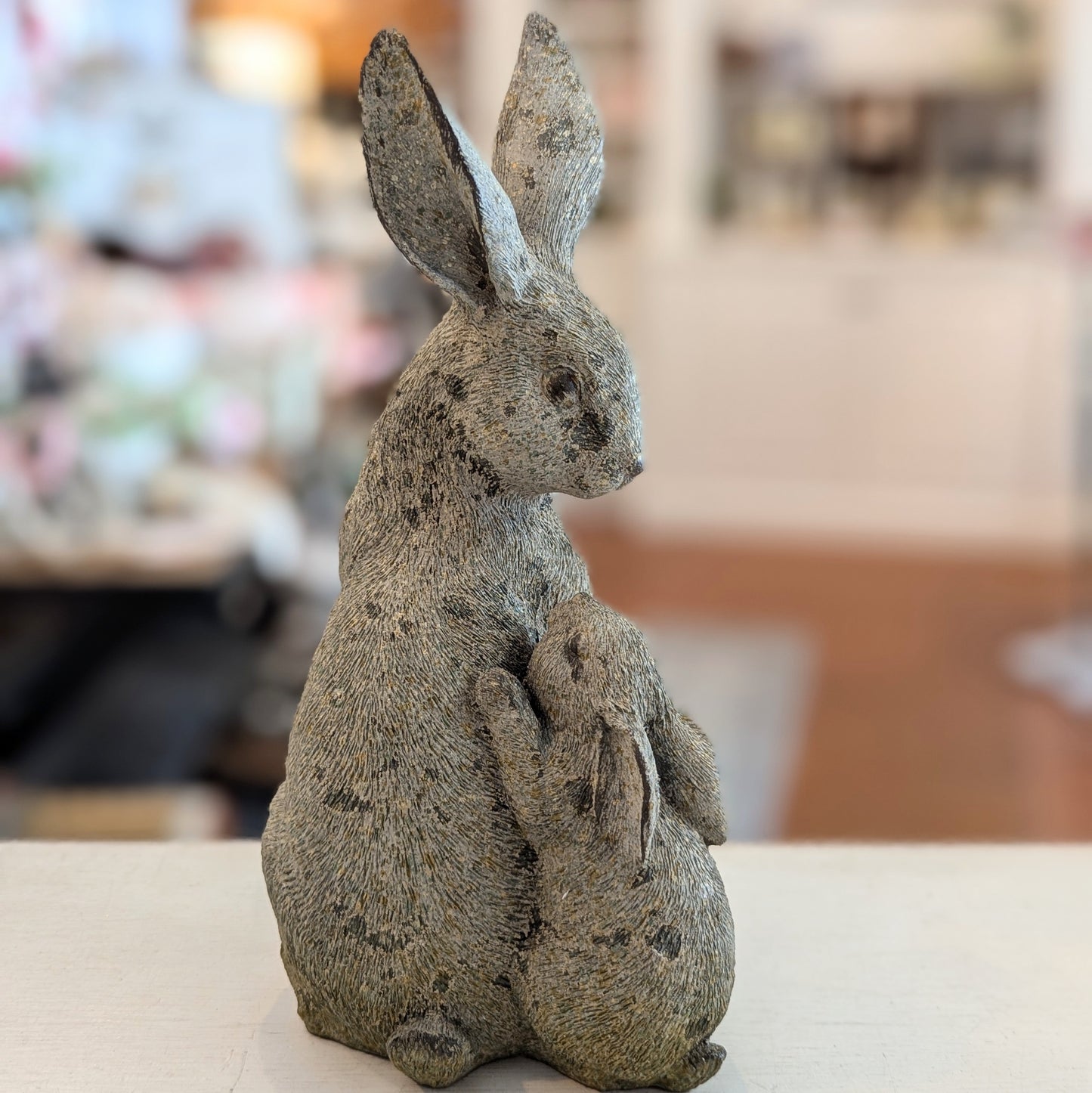 Mommy & Me Bunny Figurine