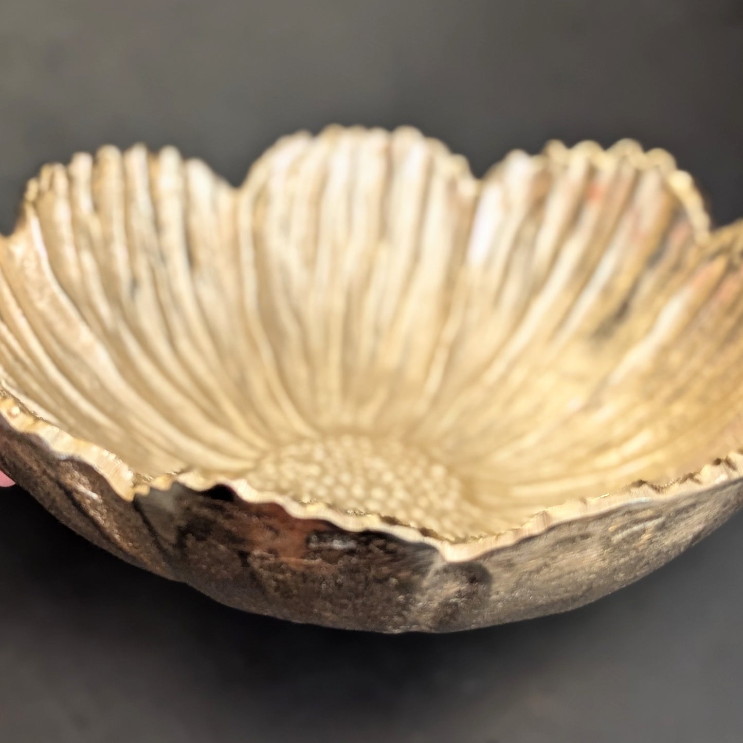 Golden Blossom Dish