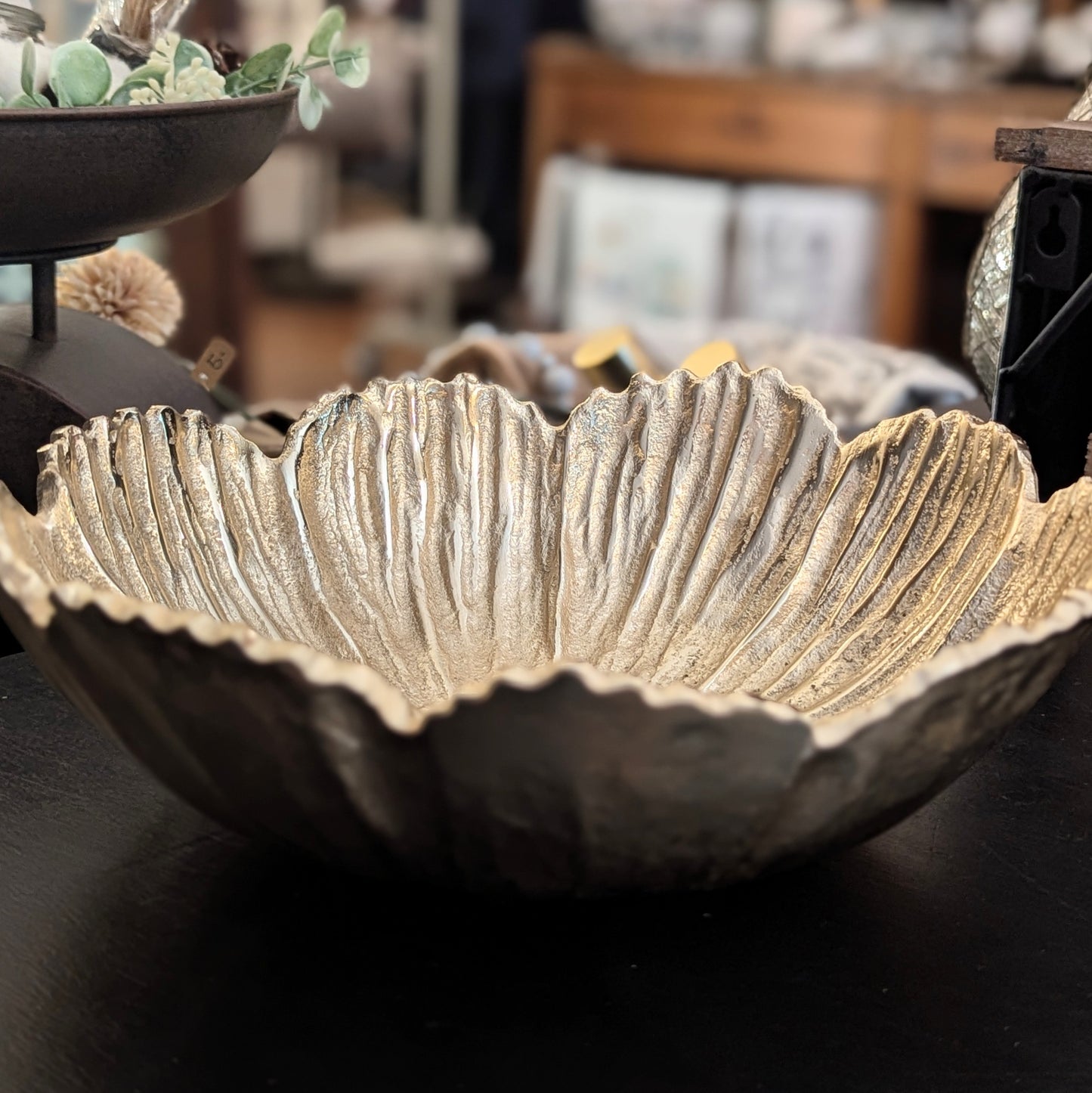 Golden Blossom Dish