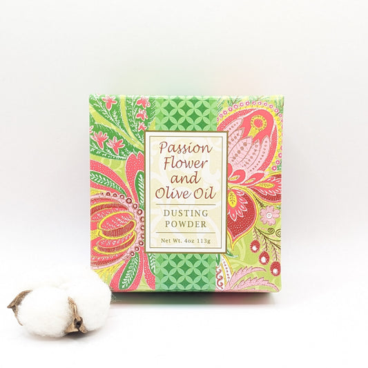 GB 4oz Dusting Powder - Passion Flower & Olive Oil