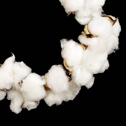 Country Cotton Ball Ring 4"