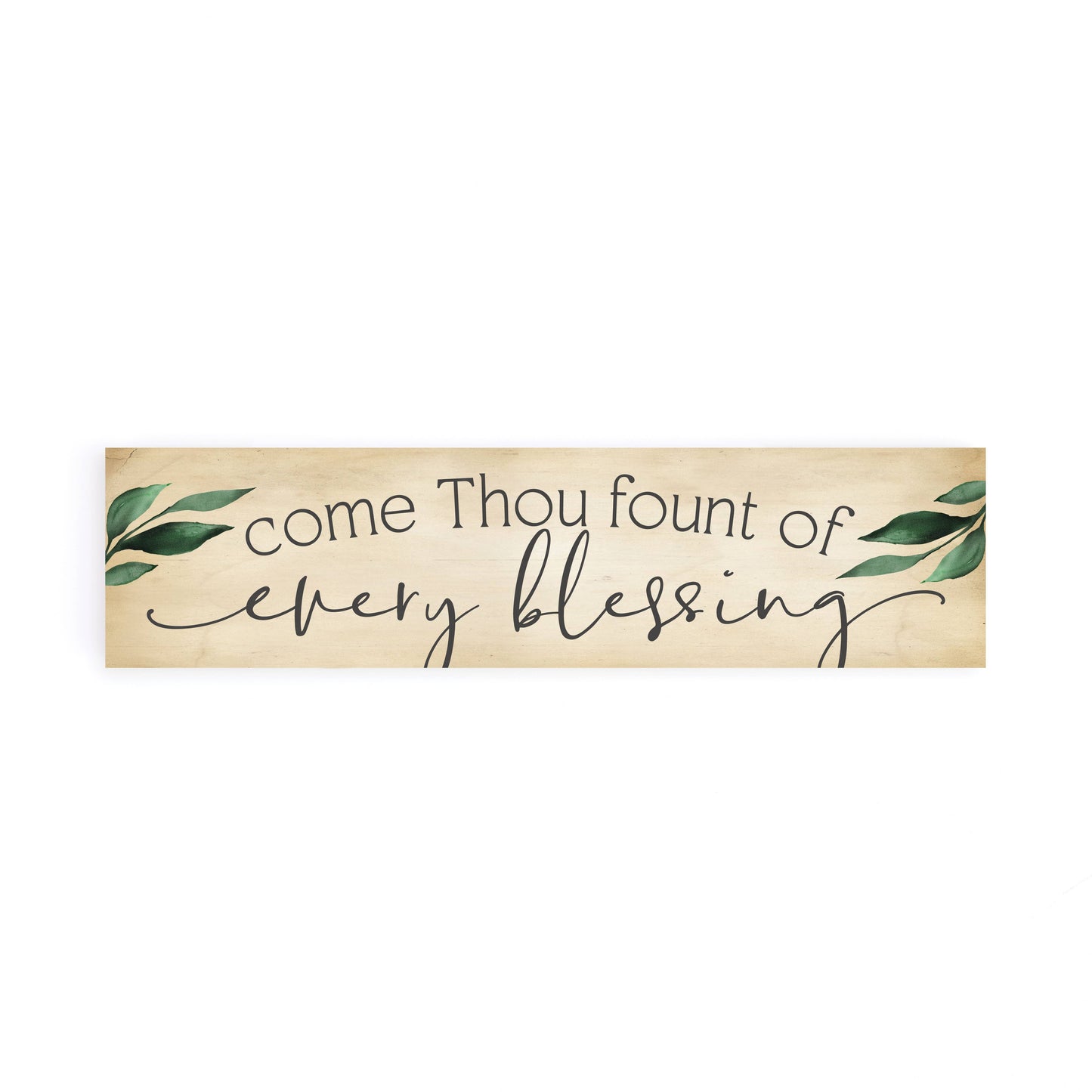 Tiny Come Thou Fount Of Every Blessing Sign