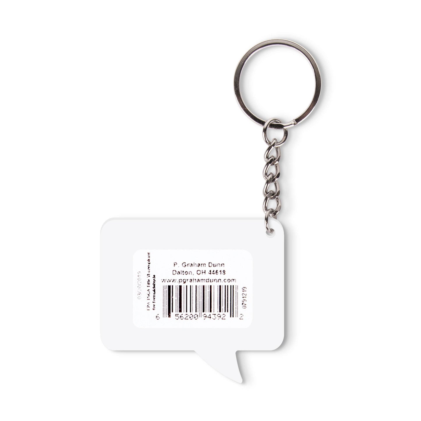 My Blood Type Is Coffee Key Chain