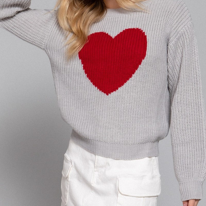 PS, I Love You Sweater Red Heart