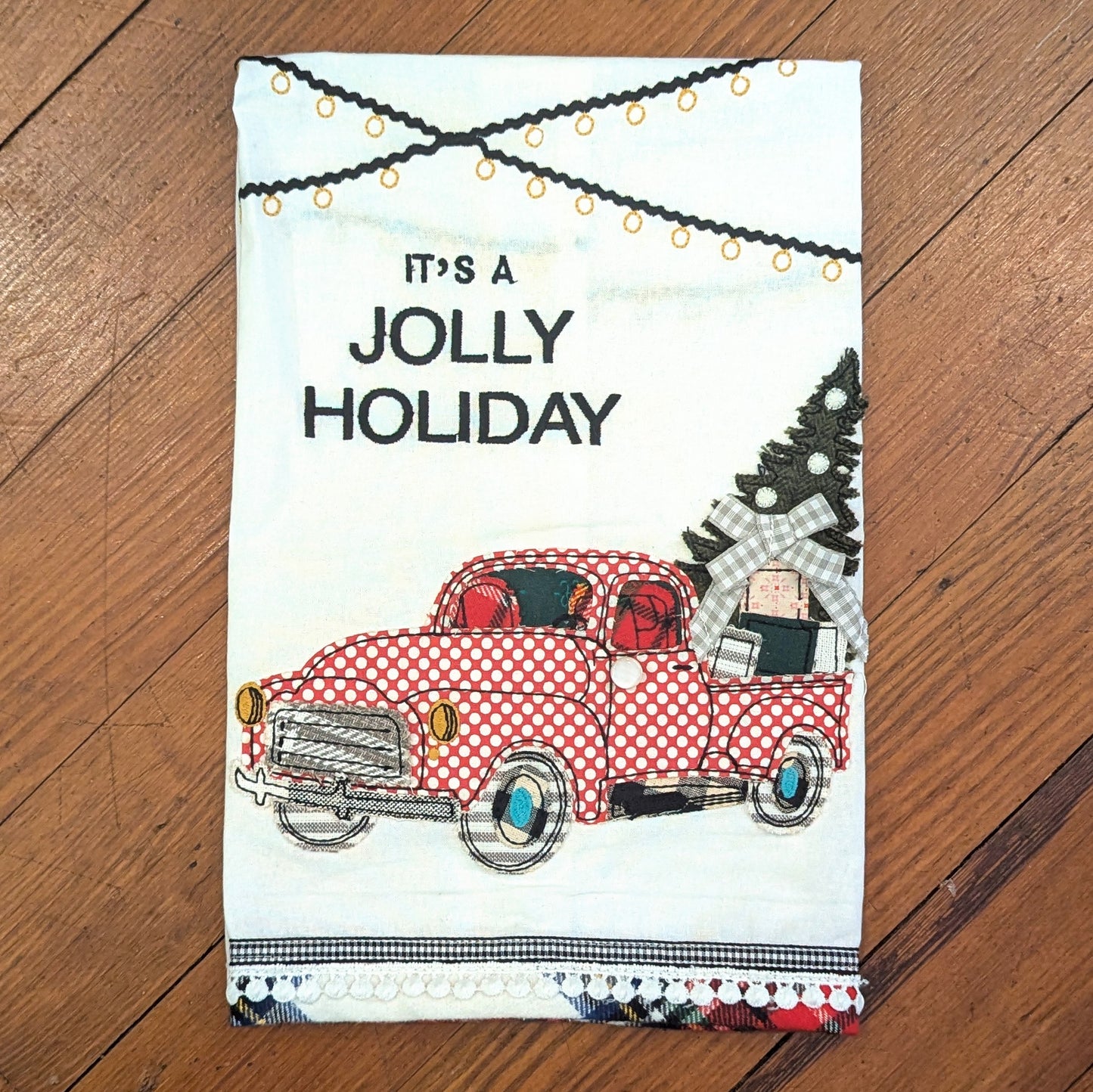 It's a Jolly Holiday Tea Towel