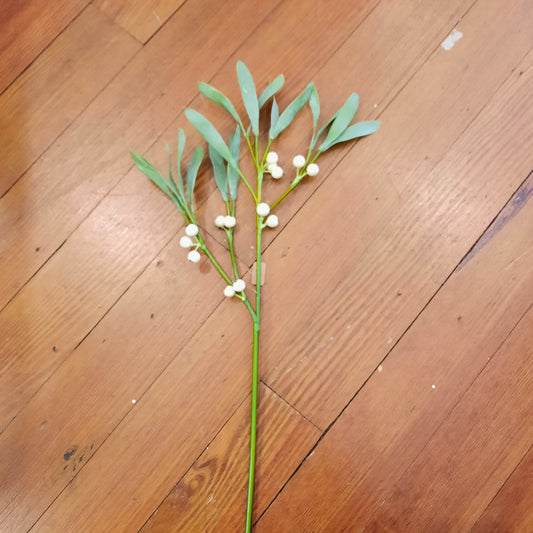 Mistletoe Berry Stem, 29"
