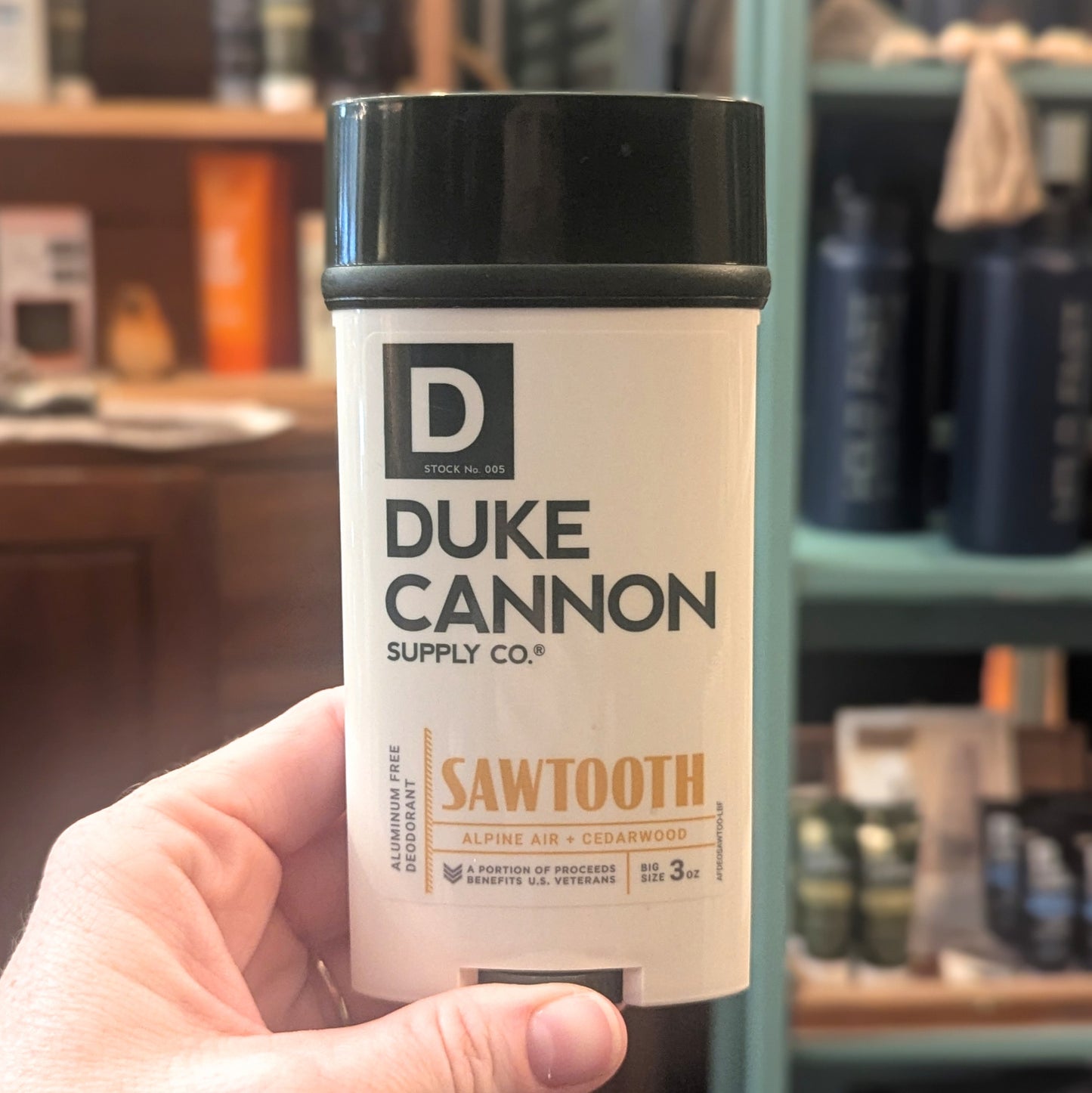 Duke Cannon Deodorant, Sawtooth