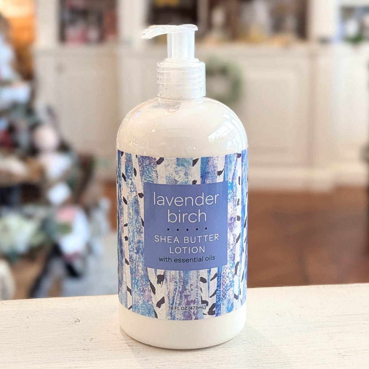16oz Shea Butter Lotion - Lavender Birch