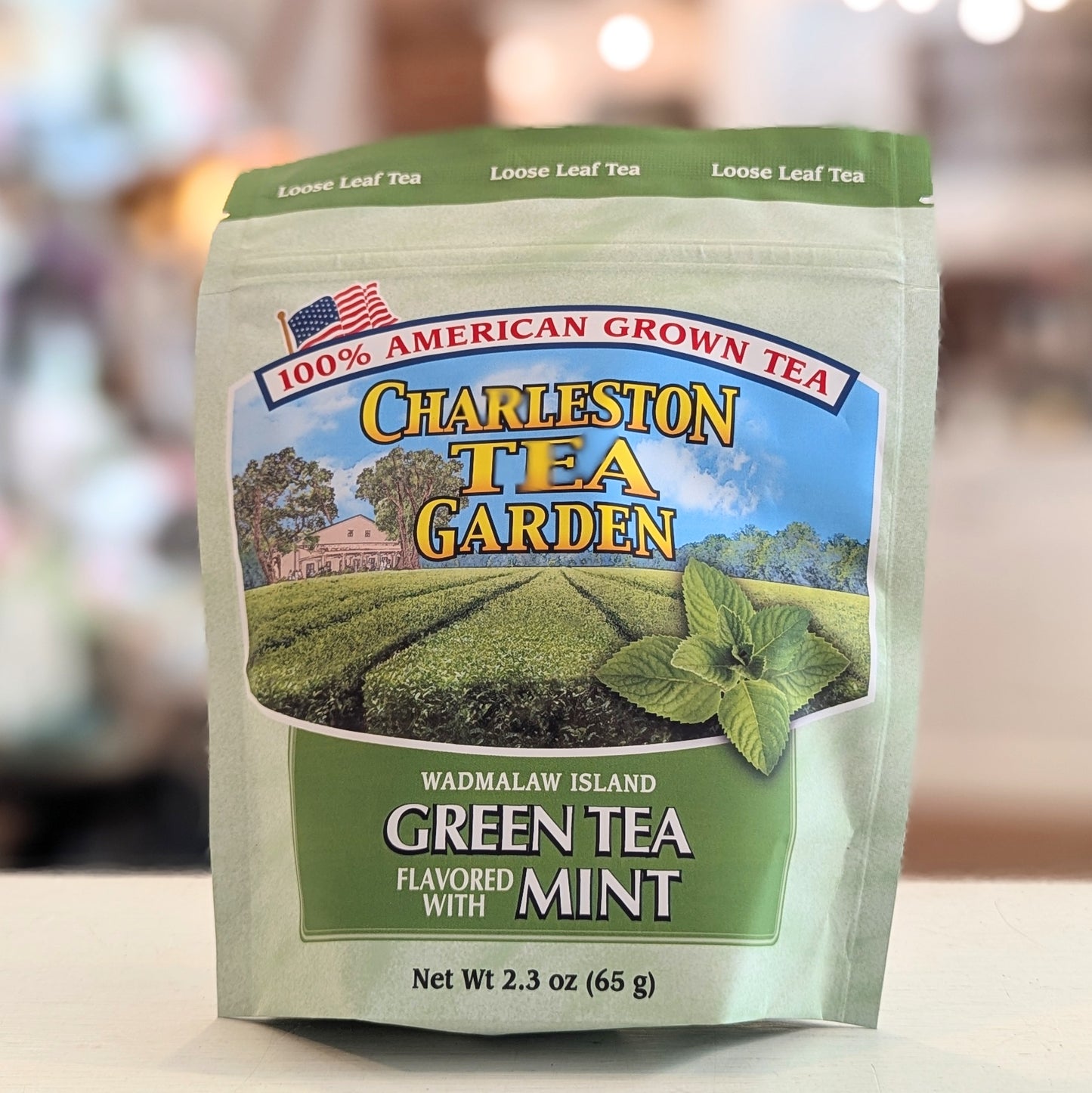 Charleston Tea Garden - Island Green w/Mint (loose leaf)