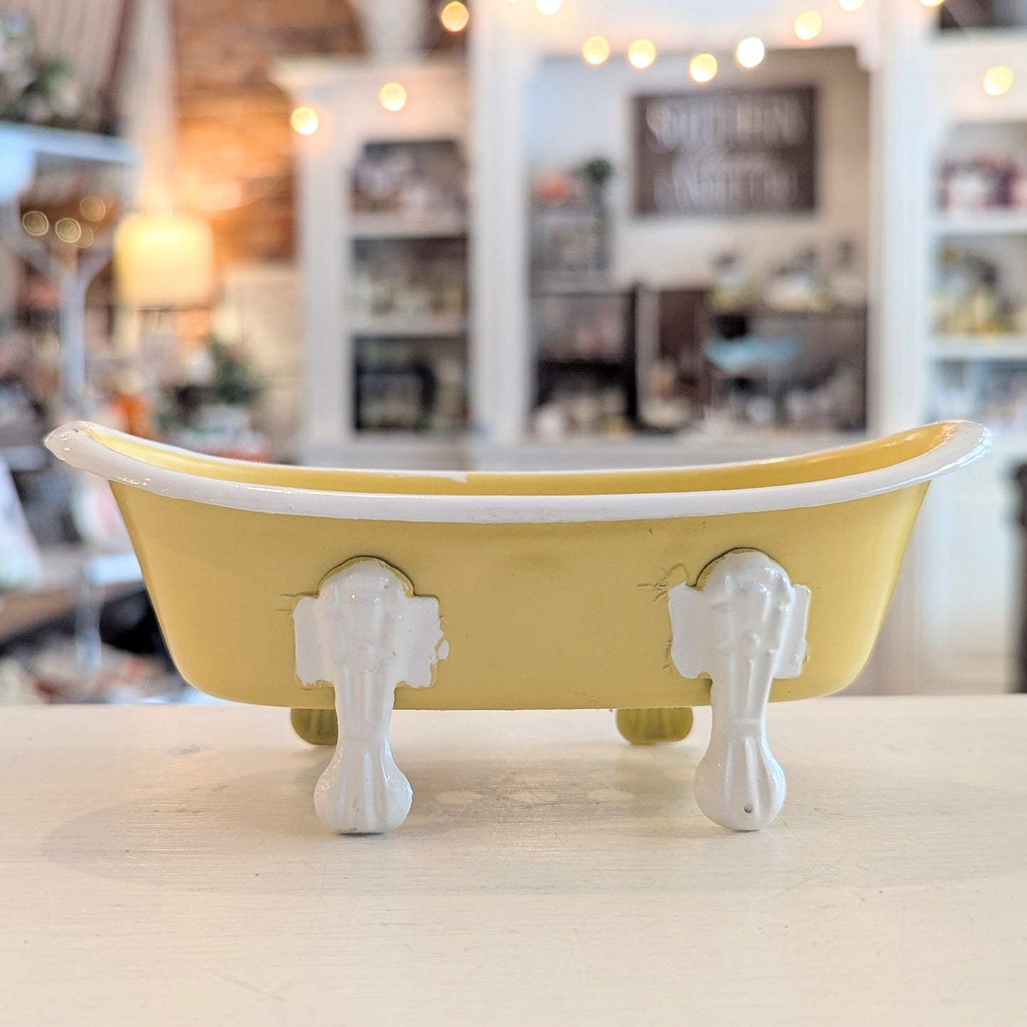 Bathtub Soap Dish - Yellow