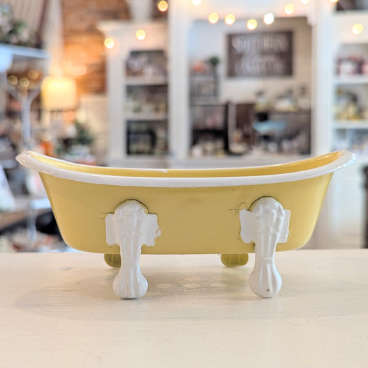 Bathtub Soap Dish - Yellow