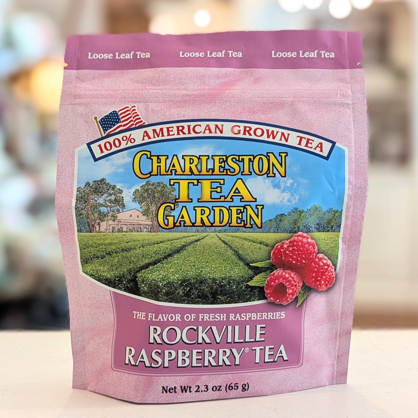 Charleston Tea Garden - Rockville Raspberry (loose leaf)