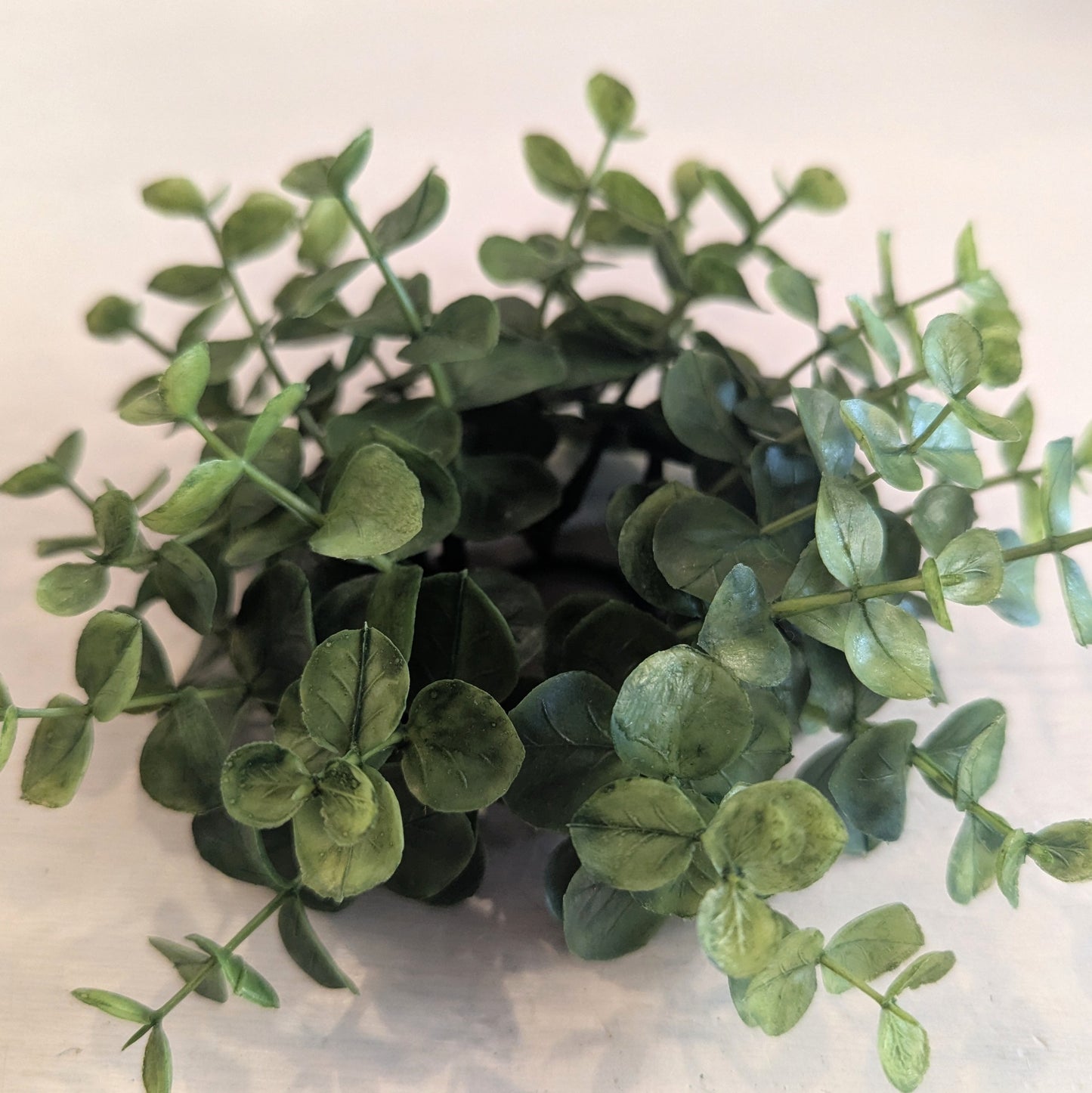 Eucalyptus Candle Ring (taper)