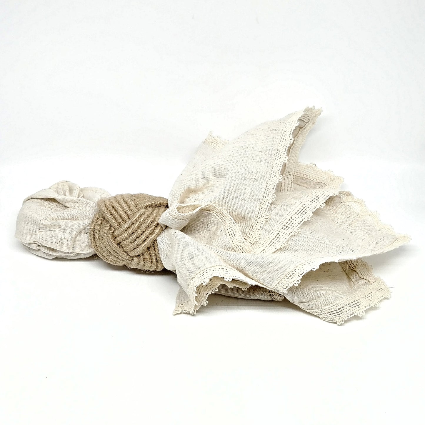 Braided Jute Napkin Ring