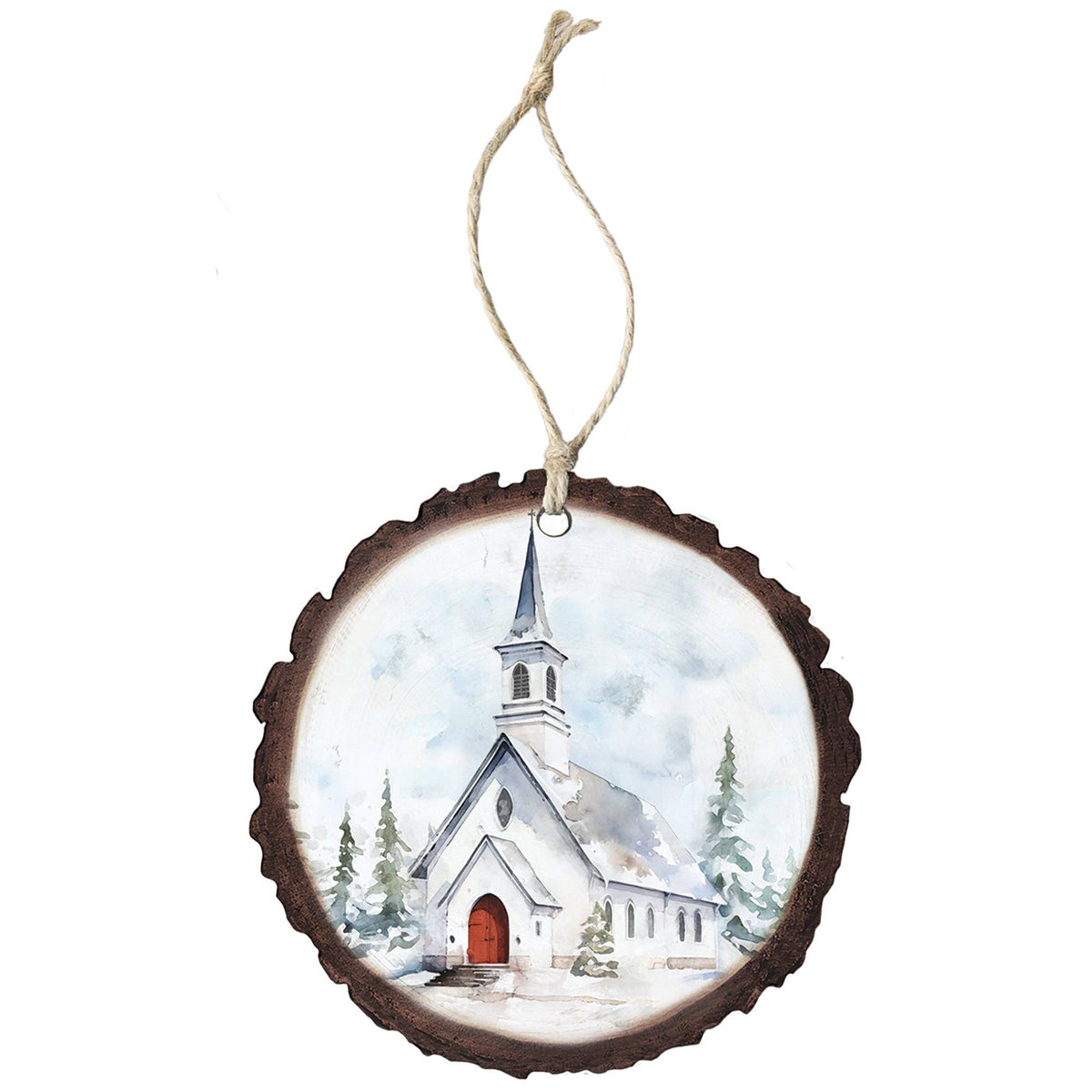 Christmas Church Ornament