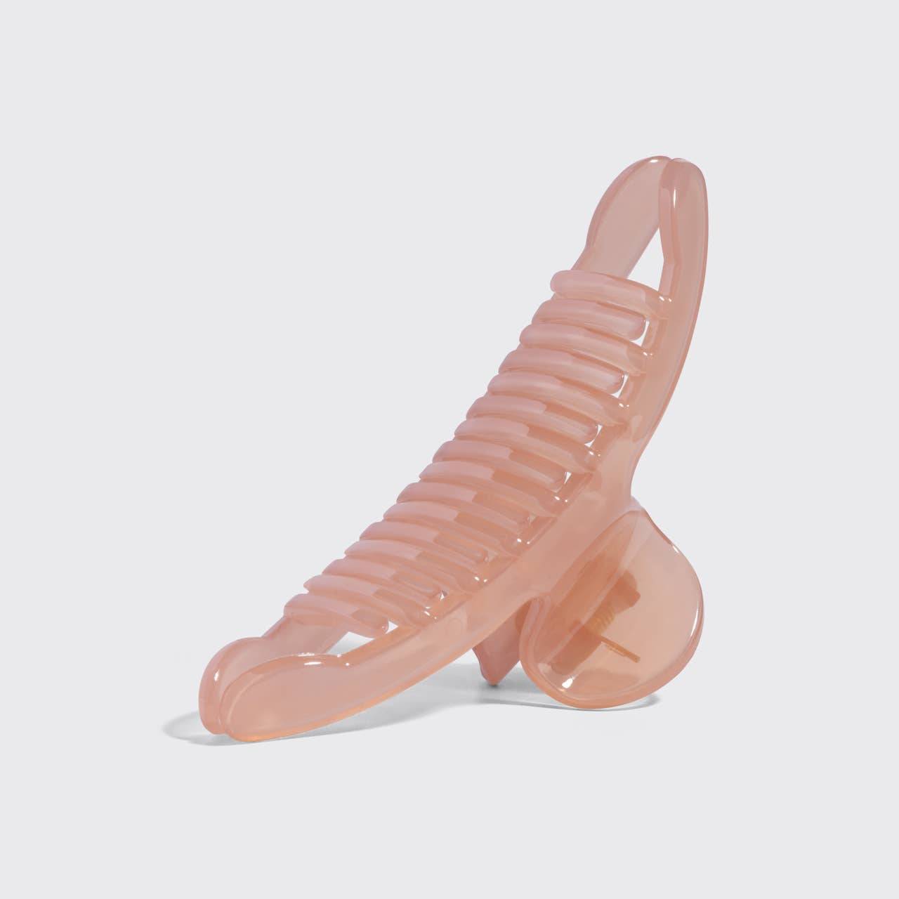CC Recycled Plastic Large Arched Clip - Soft Pink