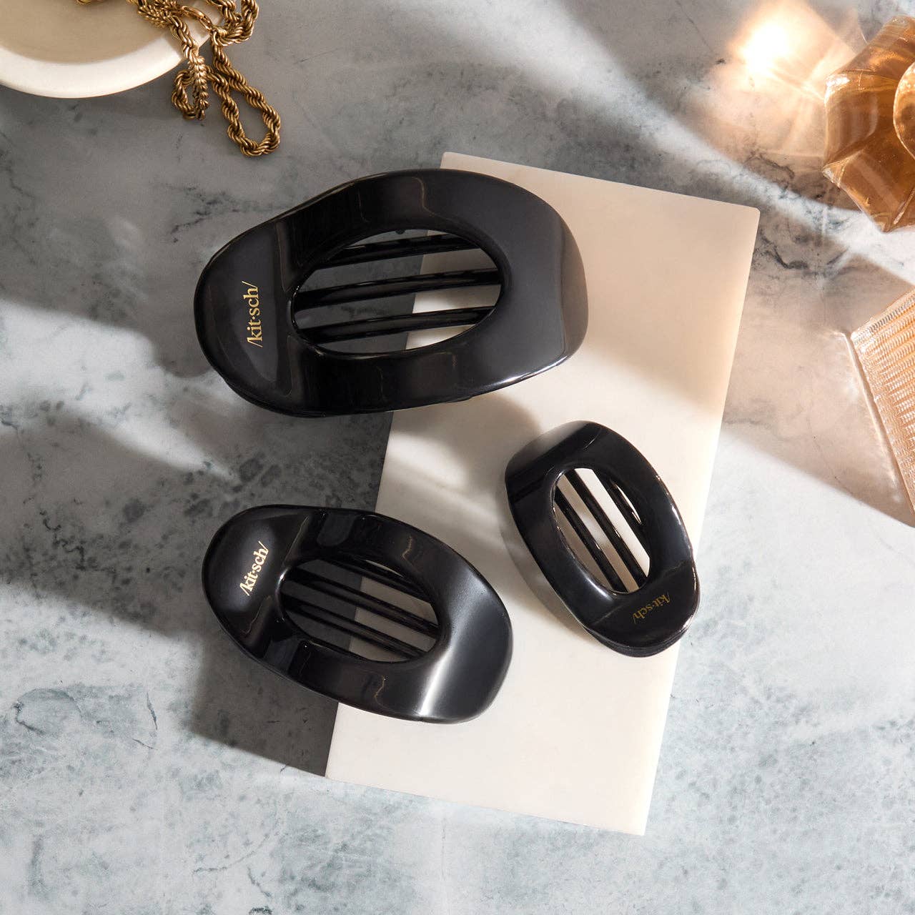 CC Black Flat Cloud Clip - Small