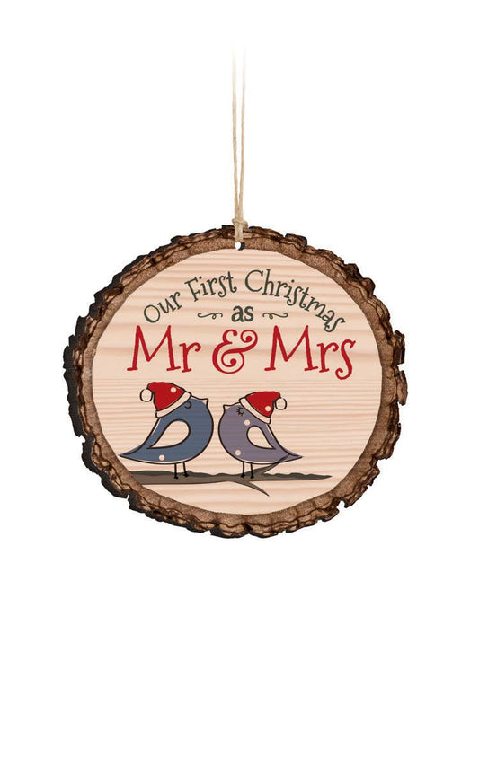 Ornament - Our First Christmas as Mr. & Mrs.