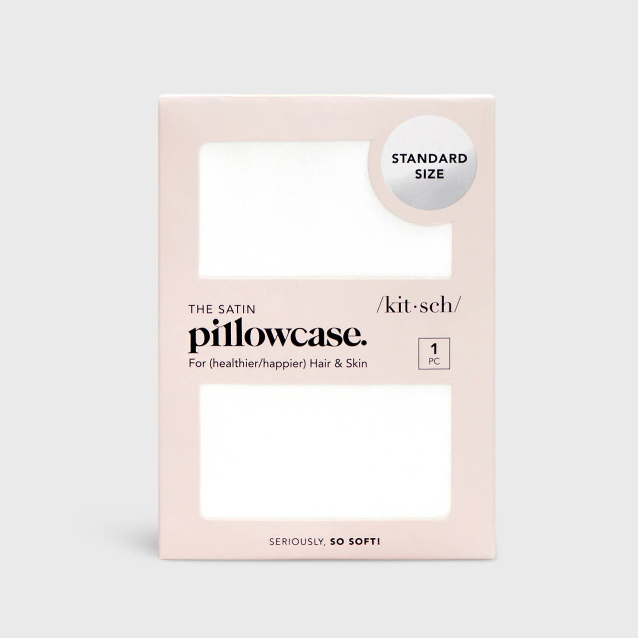 CC Satin Pillowcase - Ivory
