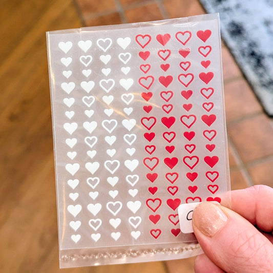 Londontown Heart Nail Decals