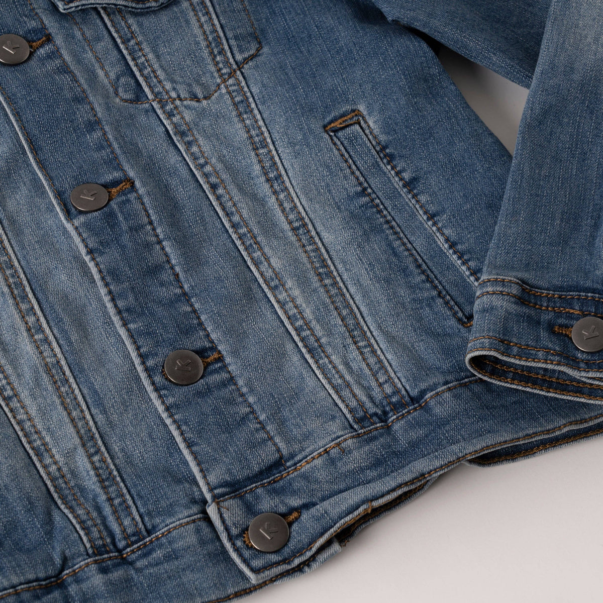 Medium Wash Denim Jacket Boys 319