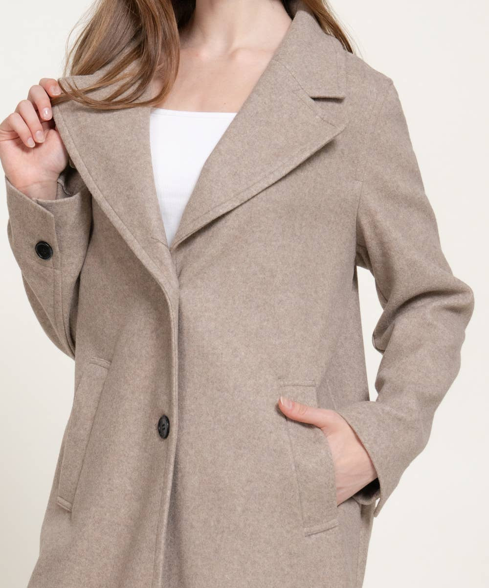 Soft Longline Coat 2927