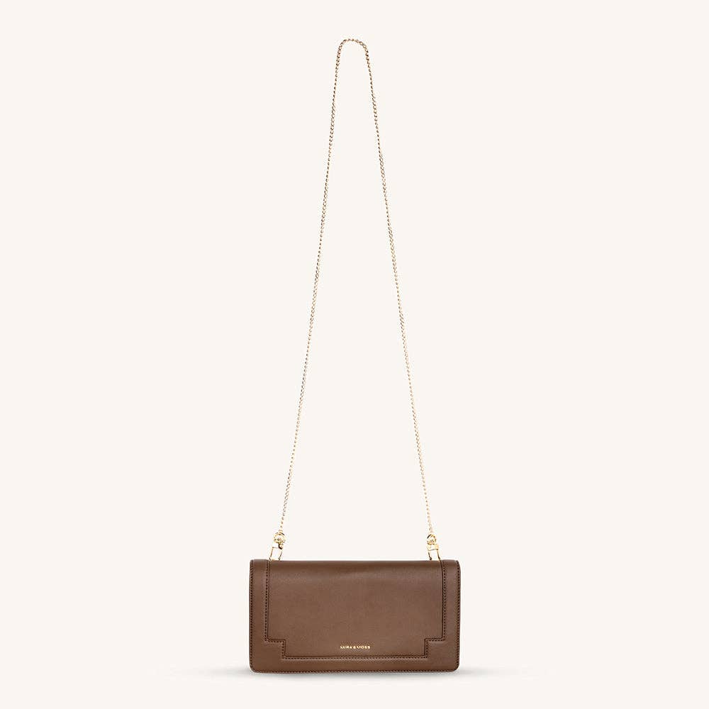 CC Mira & Moss Delphine Crossbody Bag - Chocolate Latte 00046