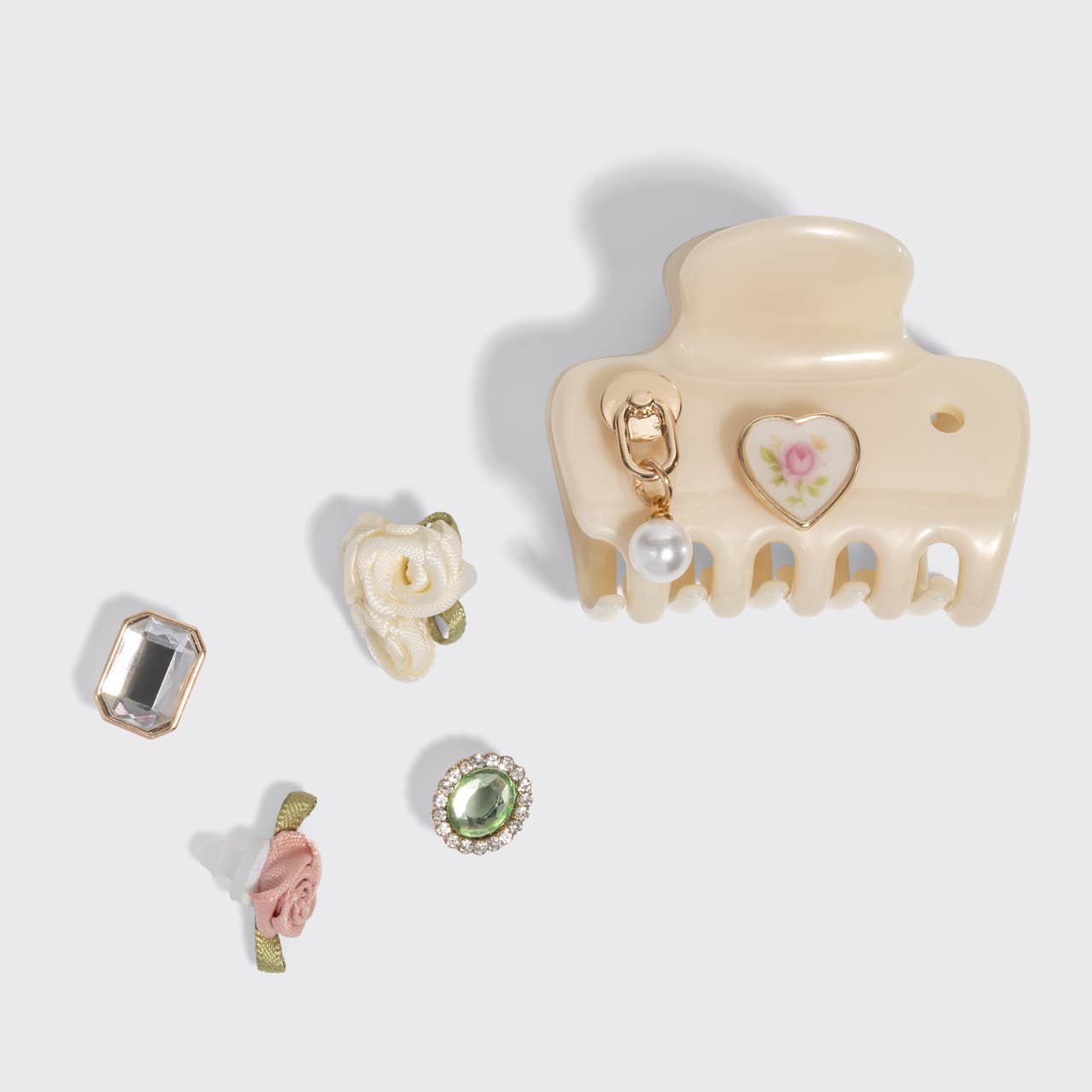 CC KitschPop Cloud Clip 7pc Set Vintage - Pearlized Cream