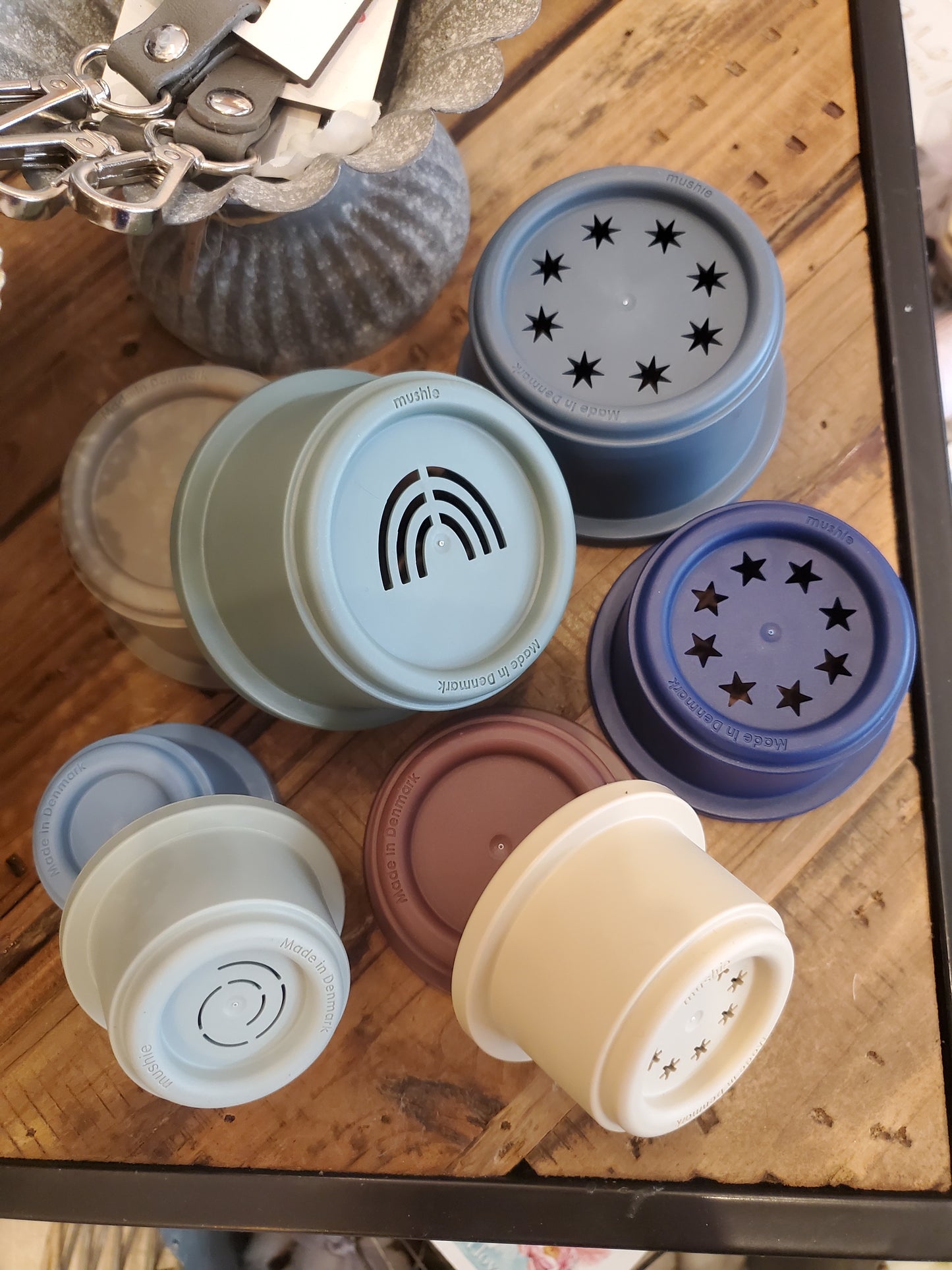 Mushie Stacking Cups (varies)