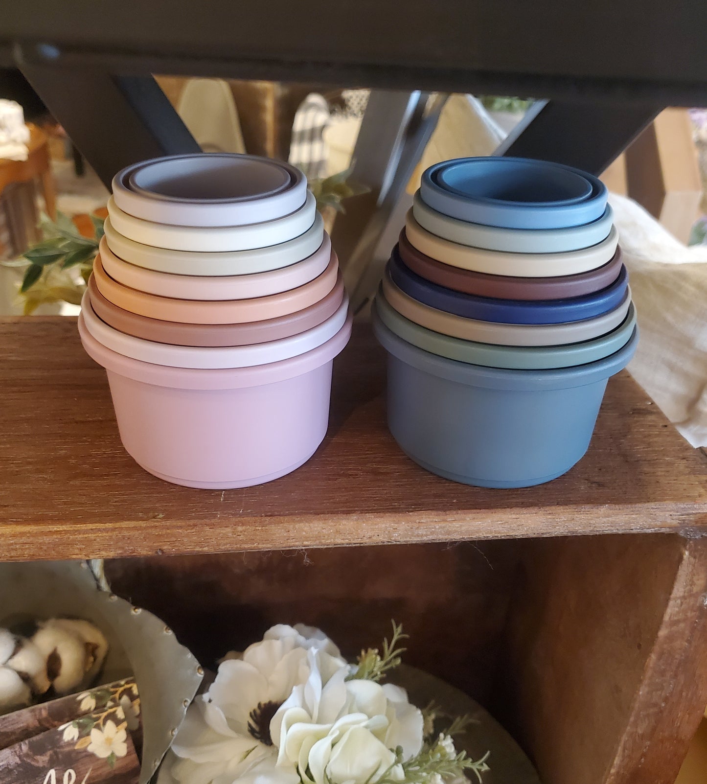 Mushie Stacking Cups (varies)