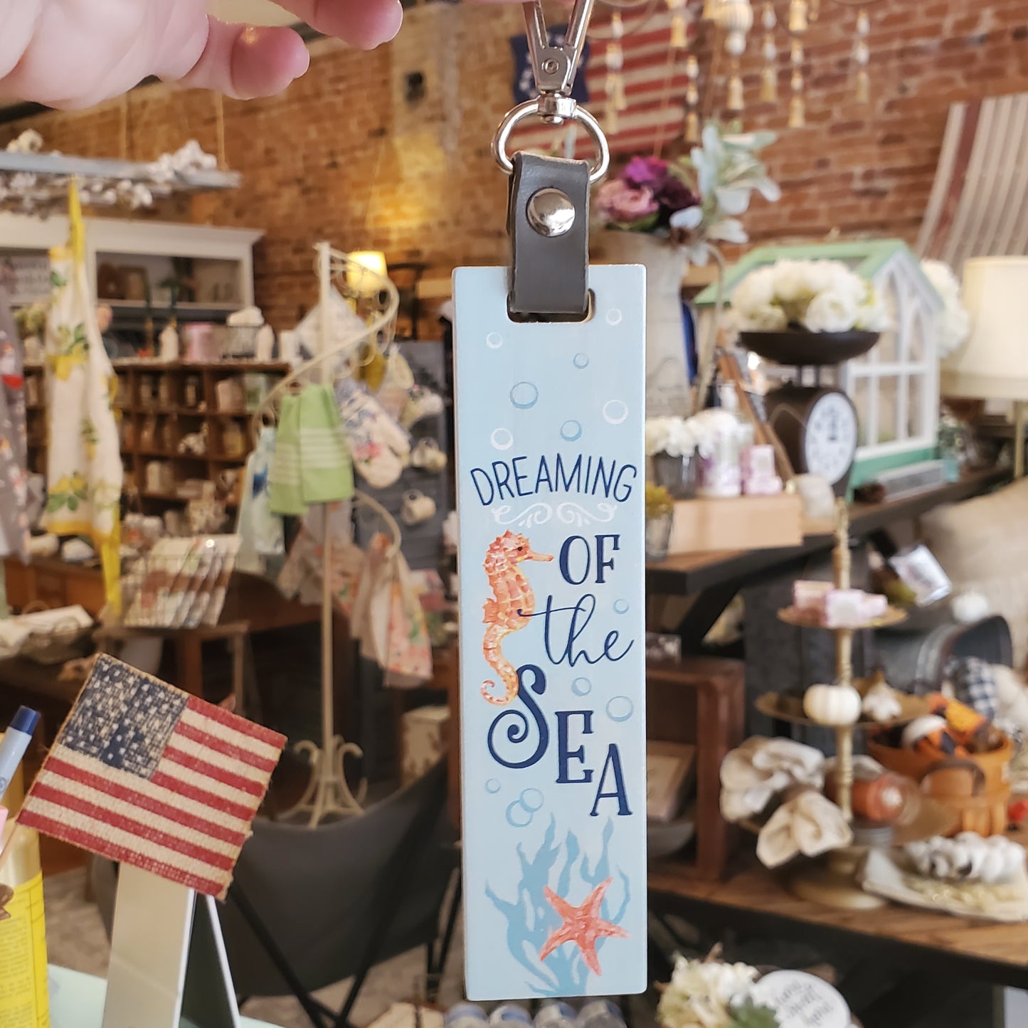 Dreaming of the Sea Key Fob