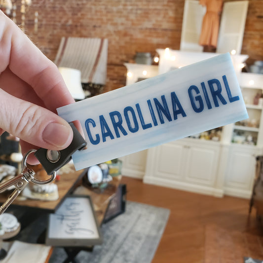Carolina Girl Key Fob