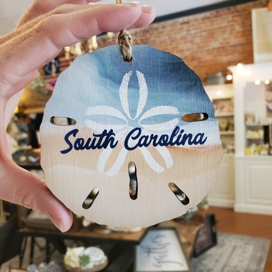 Sand Dollar Ornament South Carolina