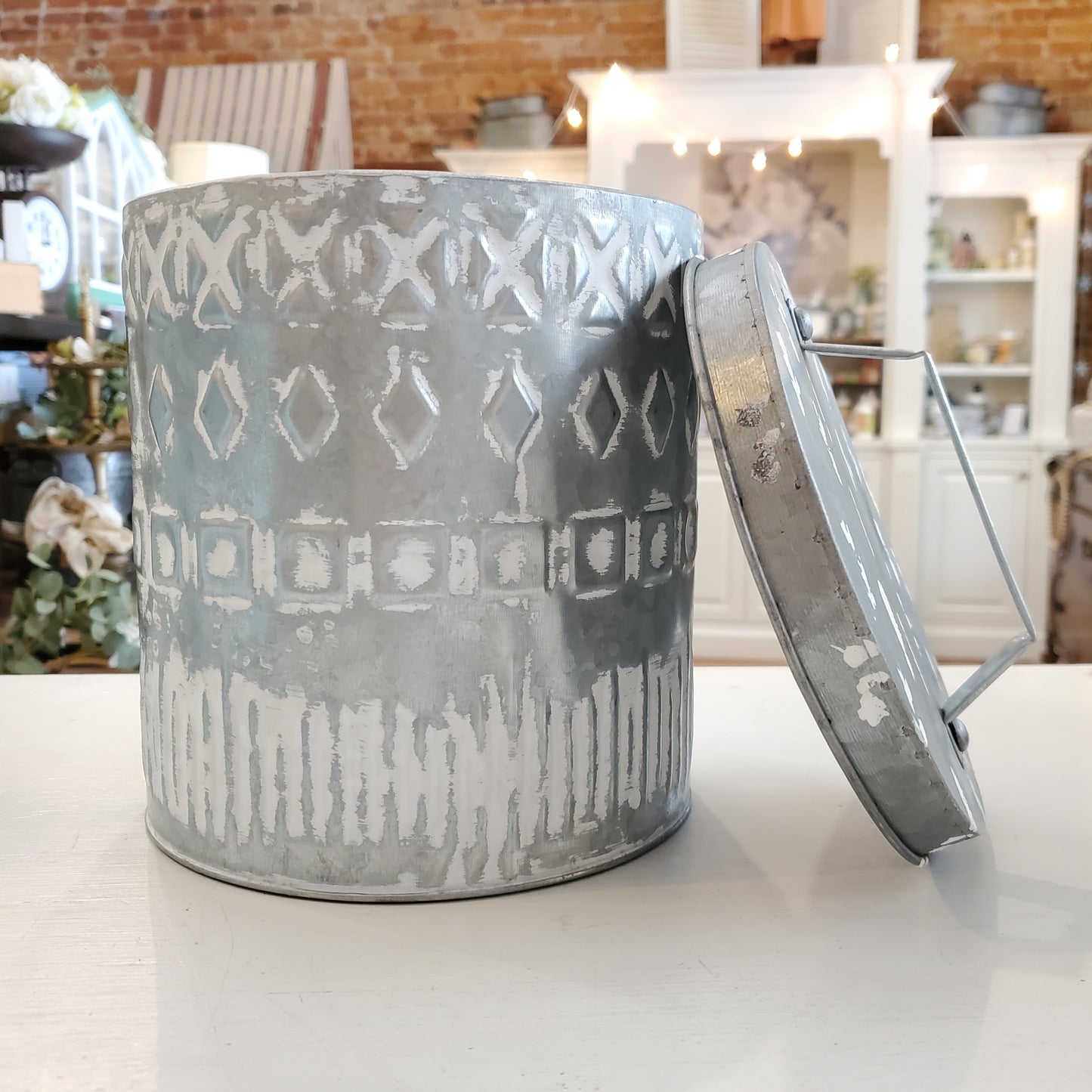 Boho Patterned Canisters