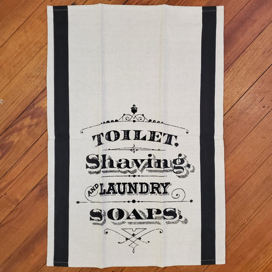 Towel - Toilet,  Shaving, Laundry Soaps