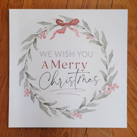 Canvas - We Wish You a Merry Christmas